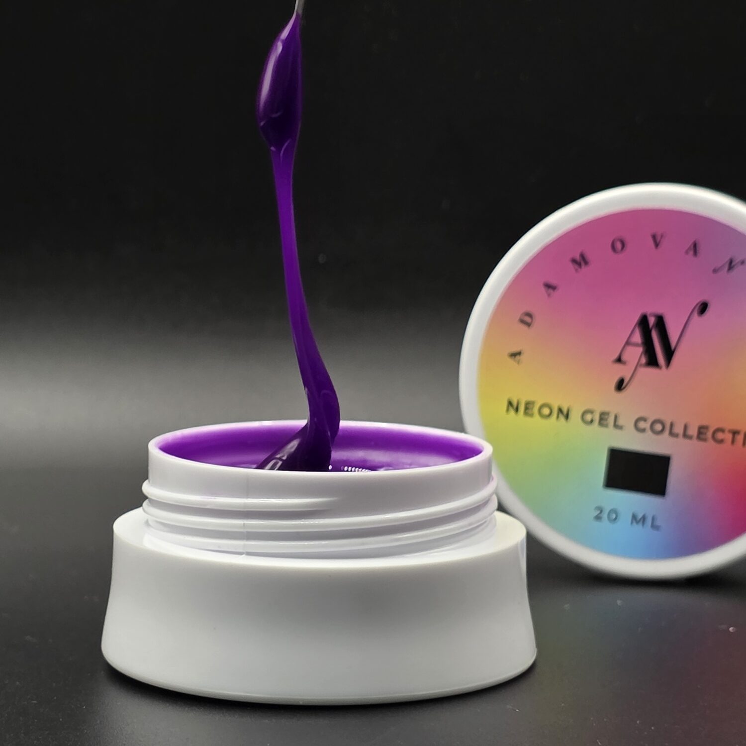 NEON GEL COLLECTION 20 мл №8 (фиолетовый неон)
